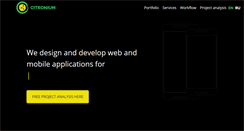 Desktop Screenshot of citronium.com